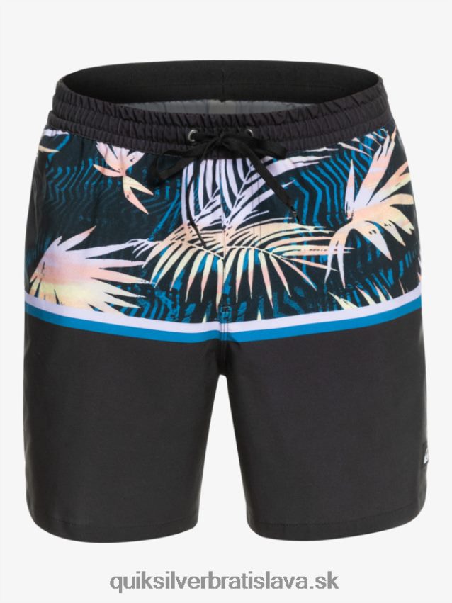 surfsilk divízia 17 salv Quiksilver muži B80HXR1637 čierna