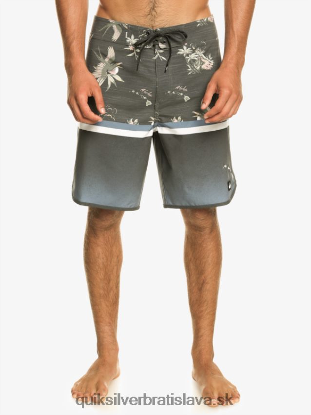 surfsilk division scallop 19 boardshorts Quiksilver muži B80HXR1397 Beringovo more
