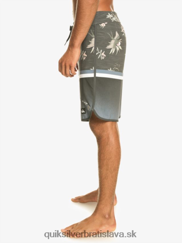 surfsilk division scallop 19 boardshorts Quiksilver muži B80HXR1397 Beringovo more