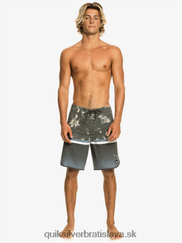 surfsilk division scallop 19 boardshorts Quiksilver muži B80HXR1397 Beringovo more