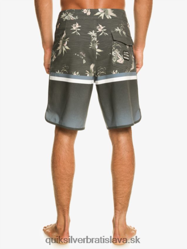 surfsilk division scallop 19 boardshorts Quiksilver muži B80HXR1397 Beringovo more
