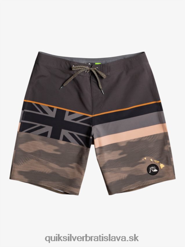 surfsilk faded stripe 20 boardshorts Quiksilver muži B80HXR1603 hroznový list