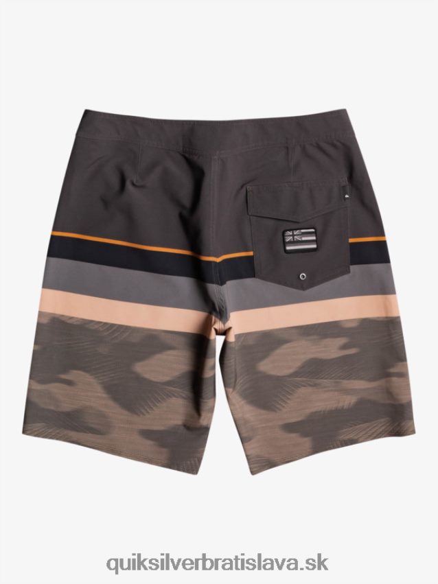 surfsilk faded stripe 20 boardshorts Quiksilver muži B80HXR1603 hroznový list