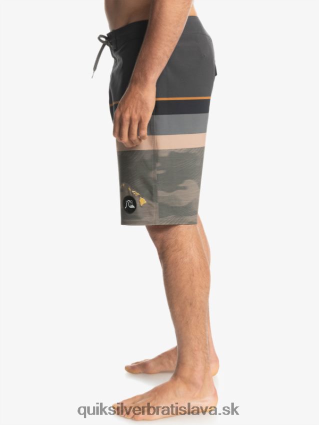 surfsilk faded stripe 20 boardshorts Quiksilver muži B80HXR1603 hroznový list