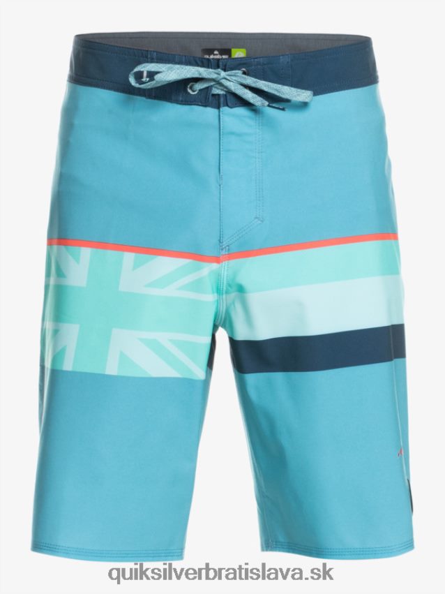 surfsilk faded stripe 20 boardshorts Quiksilver muži B80HXR1604 delfská modrá