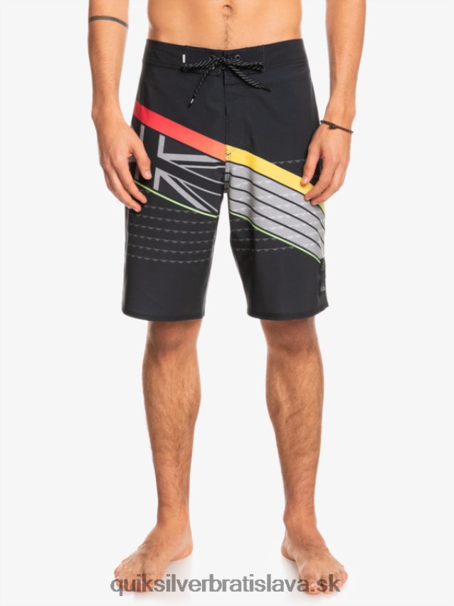 surfsilk hawaii core 20 boardshorts Quiksilver muži B80HXR1887 čierna