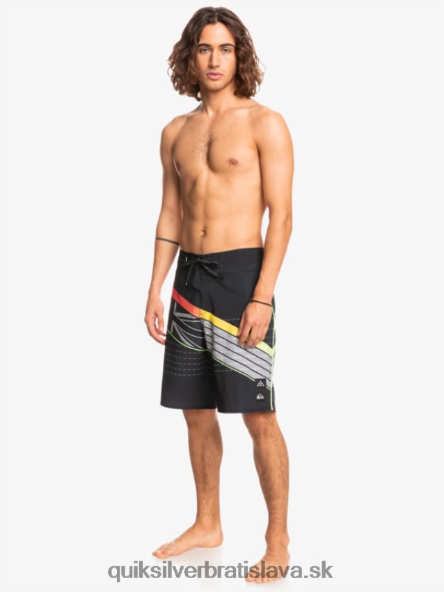 surfsilk hawaii core 20 boardshorts Quiksilver muži B80HXR1887 čierna