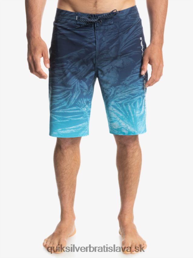 surfsilk hawaii homegrown faded 20 boardshorts Quiksilver muži B80HXR1609 insígnie modrá