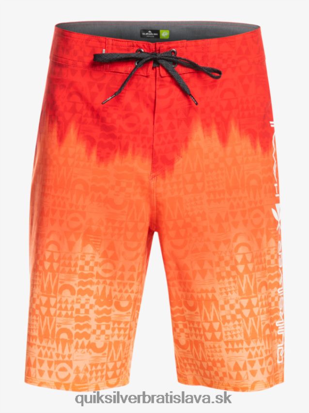 surfsilk hawaii homegrown faded 20 boardshorts Quiksilver muži B80HXR1610 vysoko riziková červená