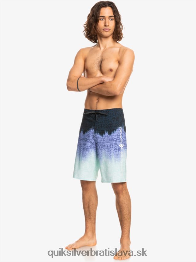 surfsilk hawaii homegrown faded 20 boardshorts Quiksilver muži B80HXR1611 jacaranda