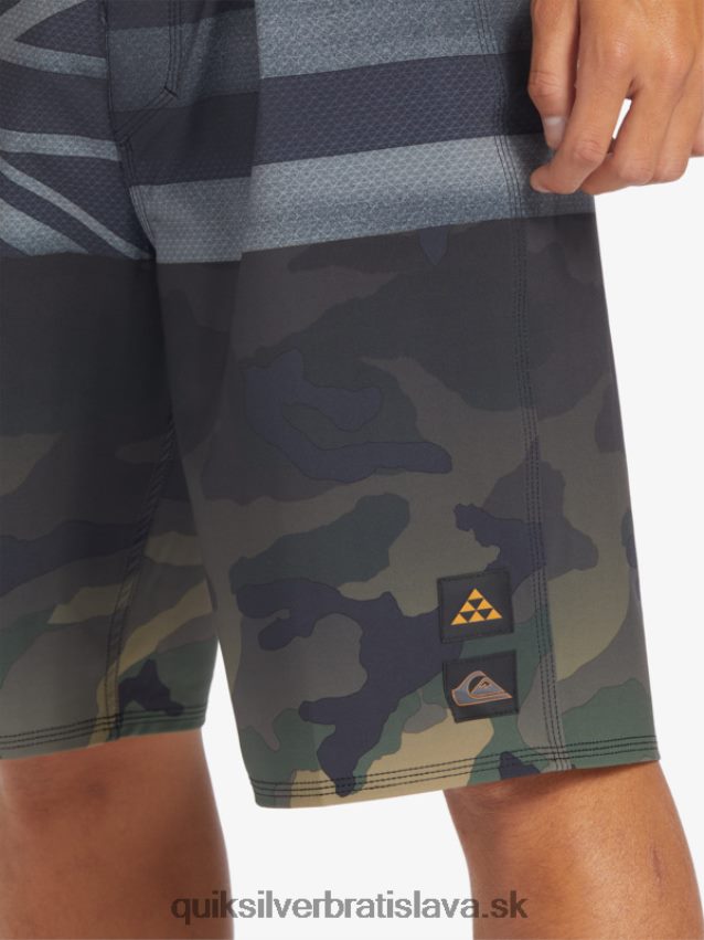 surfsilk hawaii pride 20 šortky Quiksilver muži B80HXR181 čierna