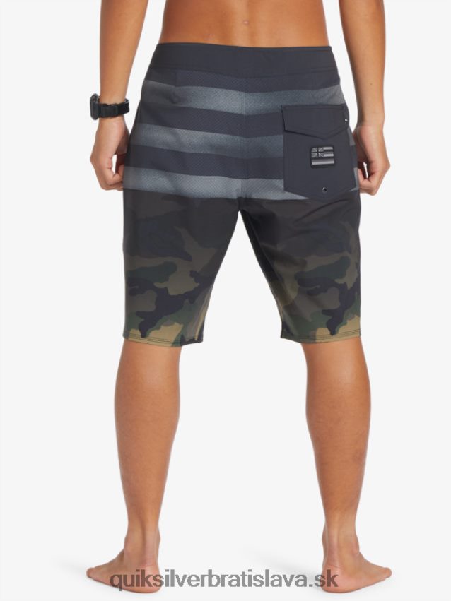 surfsilk hawaii pride 20 šortky Quiksilver muži B80HXR181 čierna