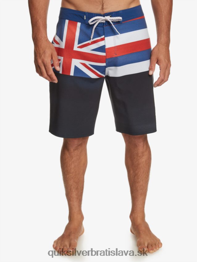 surfsilk hawaii pride 20 šortky Quiksilver muži B80HXR182 námornícke sako