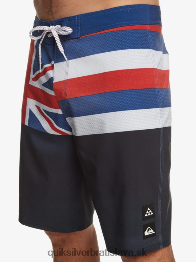 surfsilk hawaii pride 20 šortky Quiksilver muži B80HXR182 námornícke sako