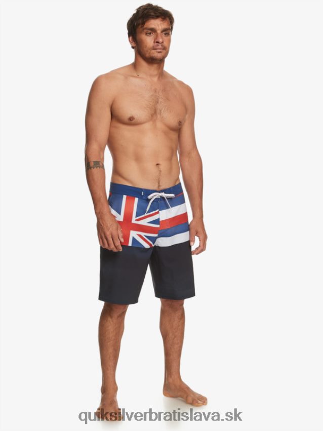 surfsilk hawaii pride 20 šortky Quiksilver muži B80HXR182 námornícke sako