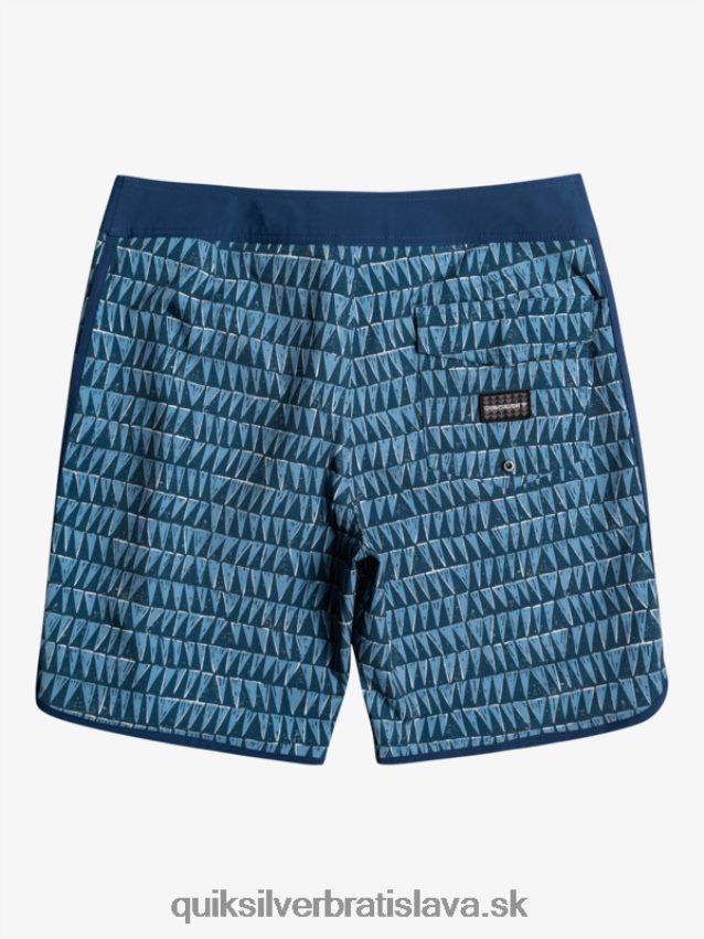 surfsilk hawaii scallop 19 boardshorts Quiksilver muži B80HXR1323 provinčná modrá