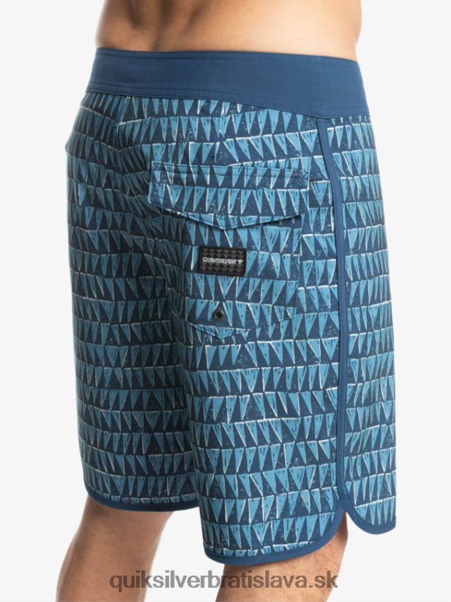 surfsilk hawaii scallop 19 boardshorts Quiksilver muži B80HXR1323 provinčná modrá