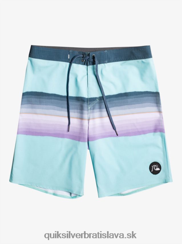 surfsilk živicový odtieň 19 boardshorts Quiksilver muži B80HXR1438 anjelská modrá