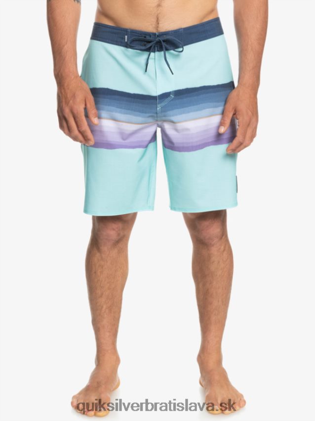 surfsilk živicový odtieň 19 boardshorts Quiksilver muži B80HXR1438 anjelská modrá