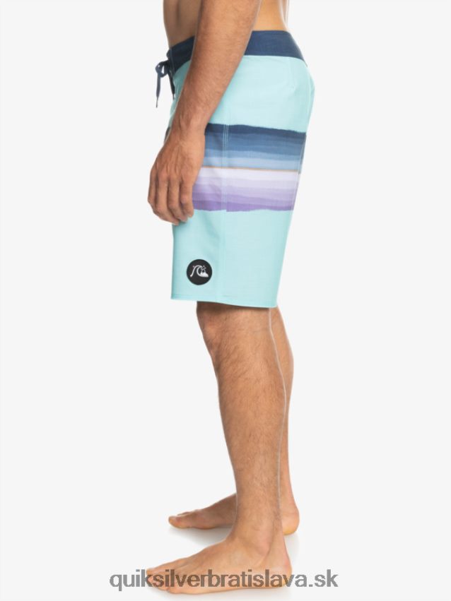 surfsilk živicový odtieň 19 boardshorts Quiksilver muži B80HXR1438 anjelská modrá