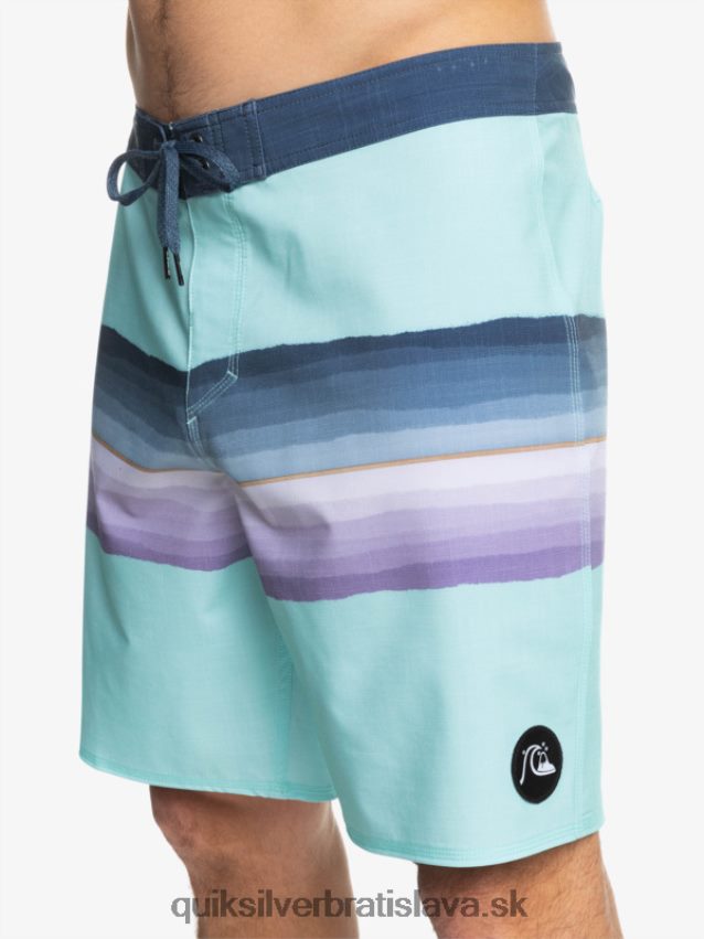 surfsilk živicový odtieň 19 boardshorts Quiksilver muži B80HXR1438 anjelská modrá