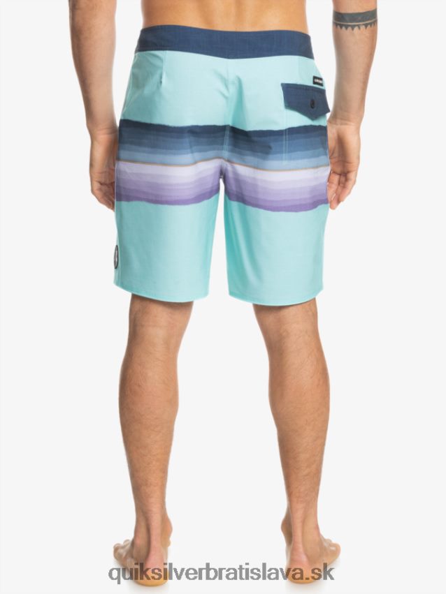 surfsilk živicový odtieň 19 boardshorts Quiksilver muži B80HXR1438 anjelská modrá