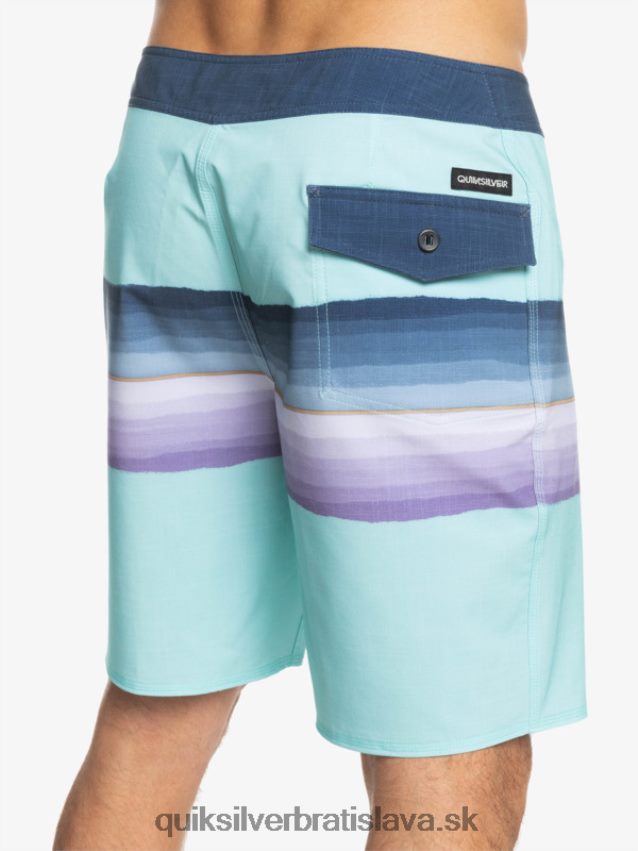 surfsilk živicový odtieň 19 boardshorts Quiksilver muži B80HXR1438 anjelská modrá