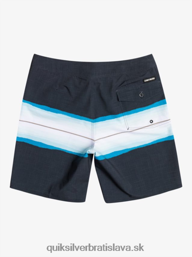 surfsilk živicový odtieň 19 boardshorts Quiksilver muži B80HXR1440 čierna