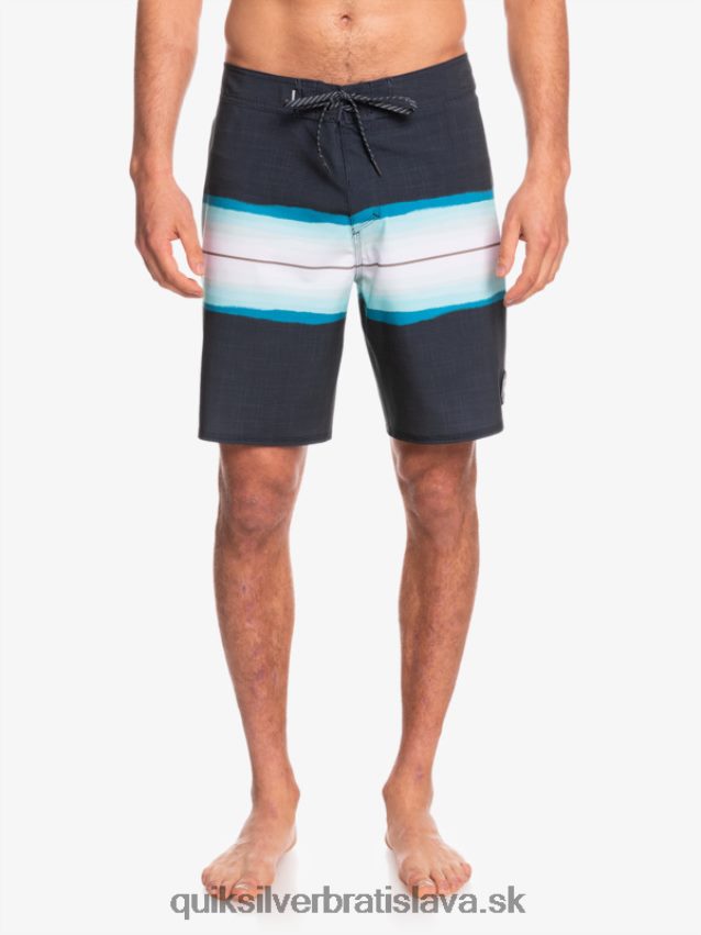 surfsilk živicový odtieň 19 boardshorts Quiksilver muži B80HXR1440 čierna