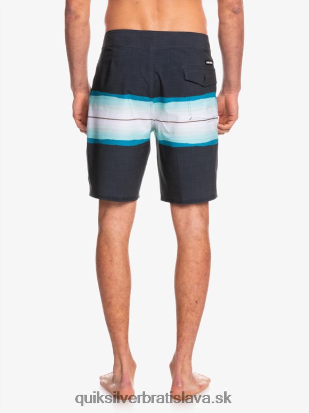 surfsilk živicový odtieň 19 boardshorts Quiksilver muži B80HXR1440 čierna