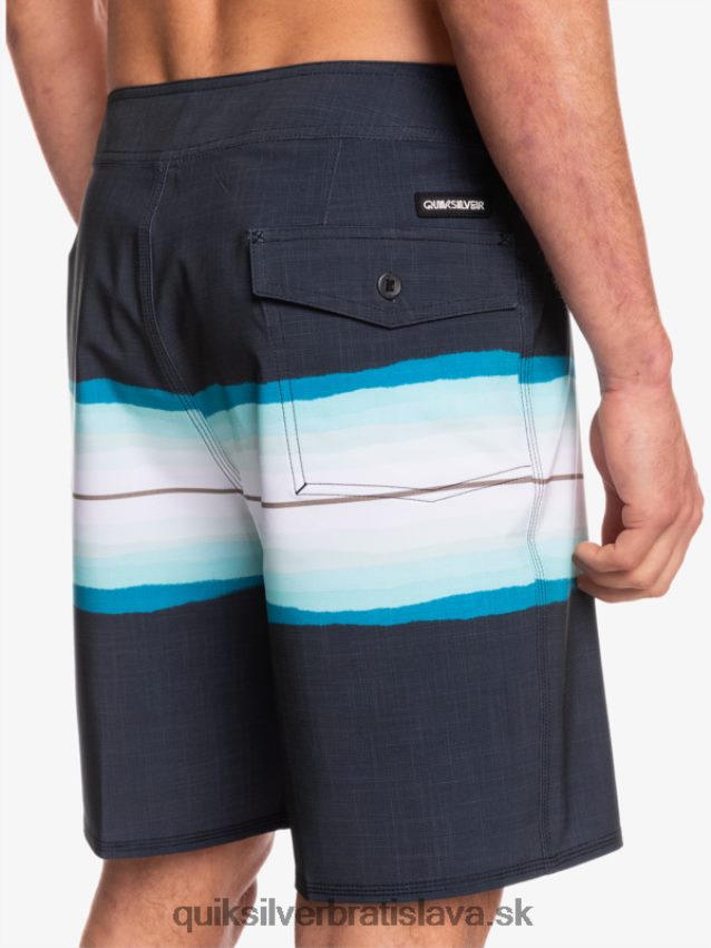 surfsilk živicový odtieň 19 boardshorts Quiksilver muži B80HXR1440 čierna
