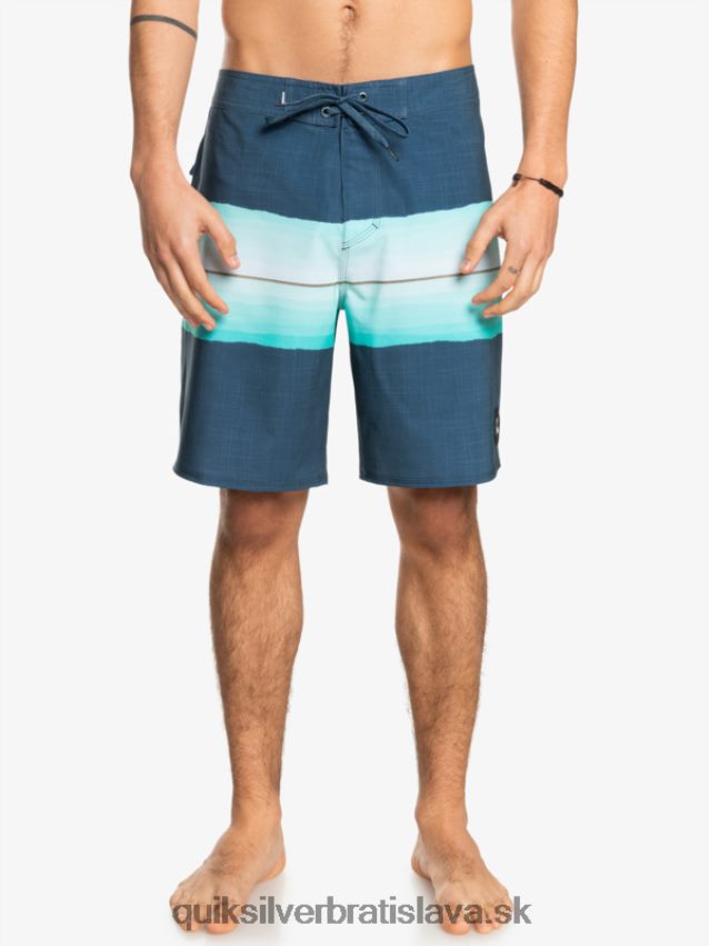 surfsilk živicový odtieň 19 boardshorts Quiksilver muži B80HXR1441 insígnie modrá