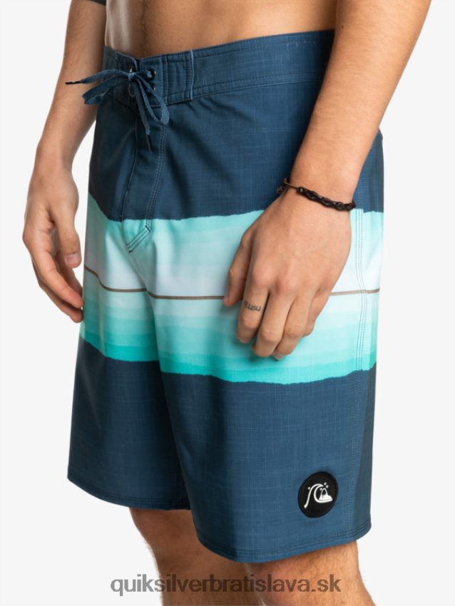 surfsilk živicový odtieň 19 boardshorts Quiksilver muži B80HXR1441 insígnie modrá