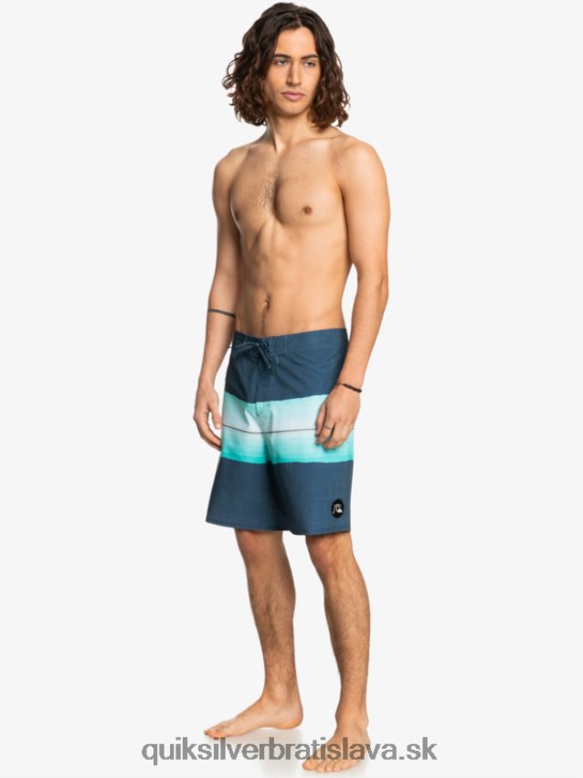 surfsilk živicový odtieň 19 boardshorts Quiksilver muži B80HXR1441 insígnie modrá