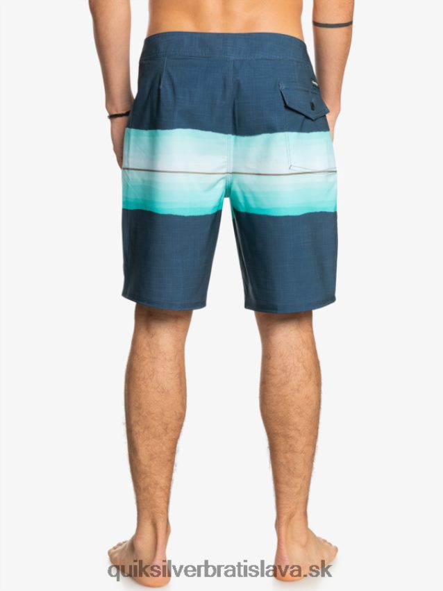 surfsilk živicový odtieň 19 boardshorts Quiksilver muži B80HXR1441 insígnie modrá