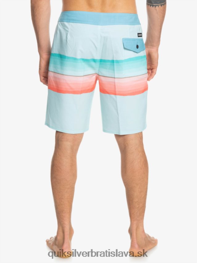 surfsilk živicový odtieň 19 boardshorts Quiksilver muži B80HXR1442 ľadové akva