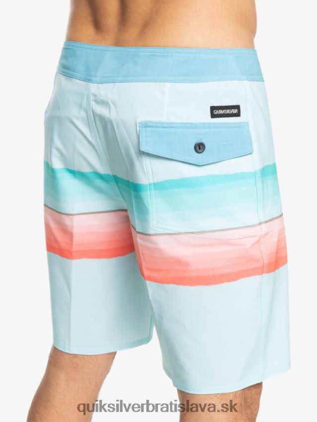 surfsilk živicový odtieň 19 boardshorts Quiksilver muži B80HXR1442 ľadové akva