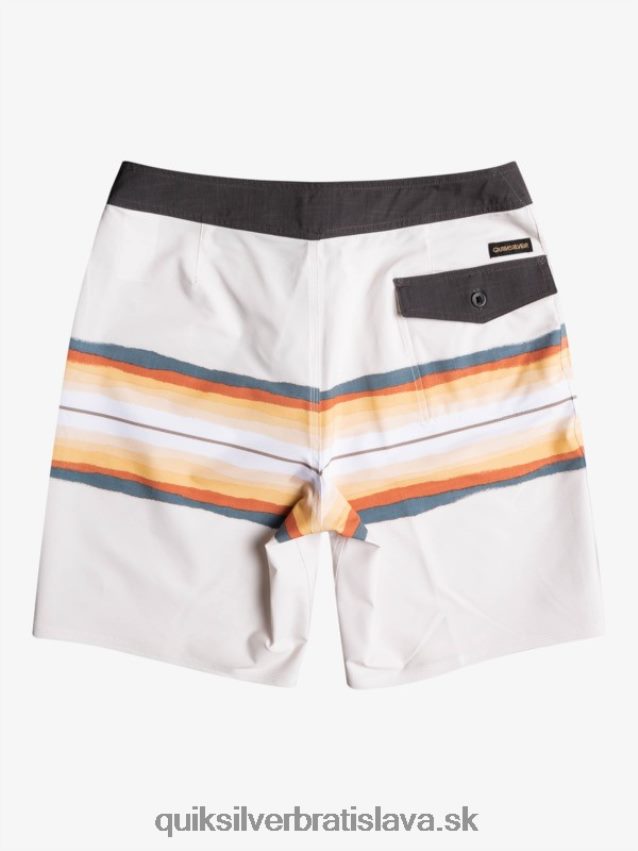 surfsilk živicový odtieň 19 boardshorts Quiksilver muži B80HXR1445 starožitná biela