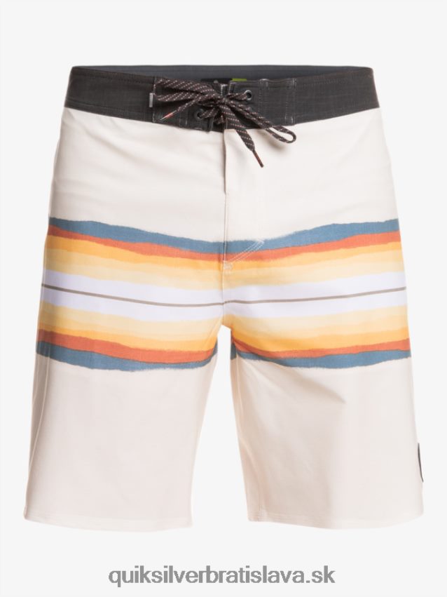 surfsilk živicový odtieň 19 boardshorts Quiksilver muži B80HXR1445 starožitná biela