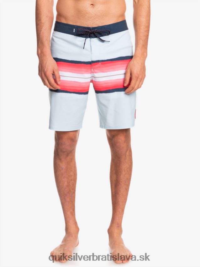 surfsilk živicový odtieň 19 boardshorts Quiksilver muži B80HXR1447 modrá šedá