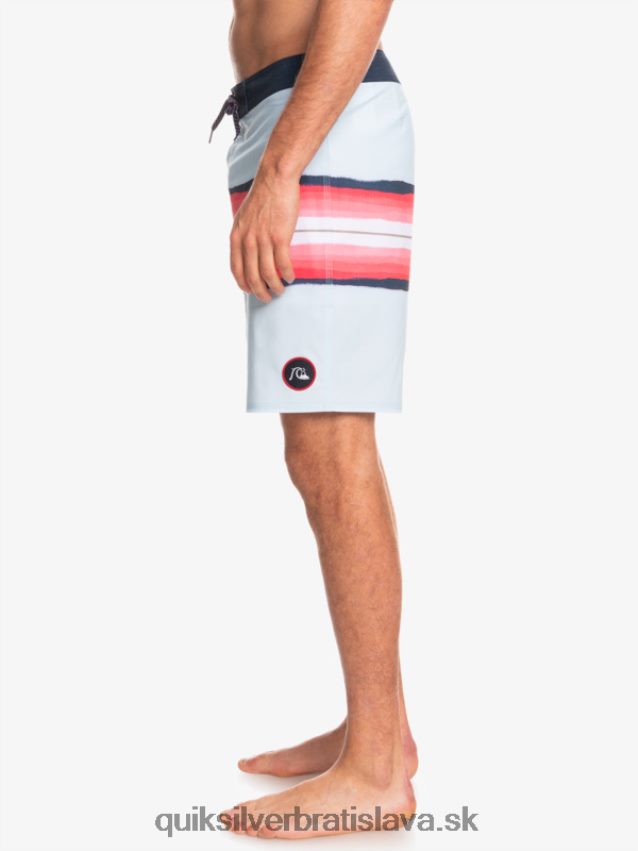 surfsilk živicový odtieň 19 boardshorts Quiksilver muži B80HXR1447 modrá šedá