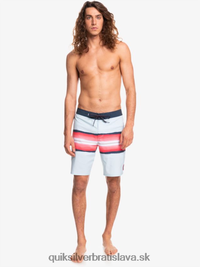 surfsilk živicový odtieň 19 boardshorts Quiksilver muži B80HXR1447 modrá šedá