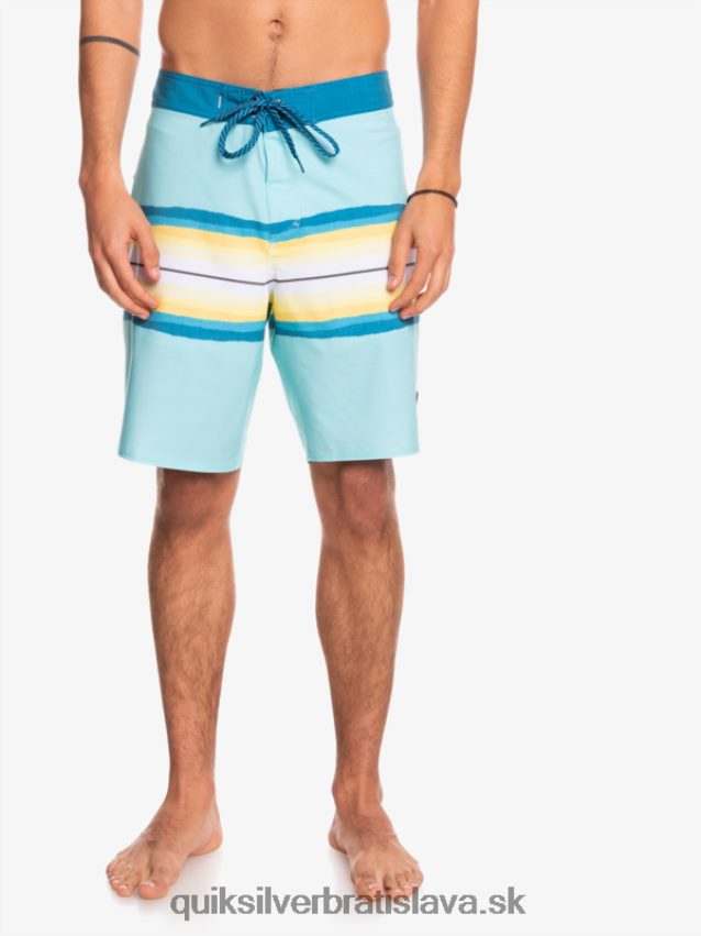 surfsilk živicový odtieň 19 boardshorts Quiksilver muži B80HXR1448 anjelská modrá