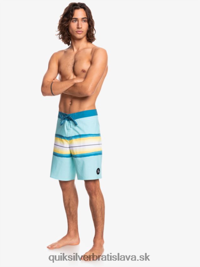 surfsilk živicový odtieň 19 boardshorts Quiksilver muži B80HXR1448 anjelská modrá