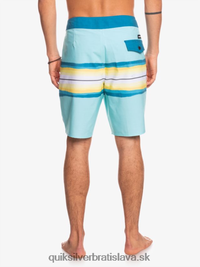 surfsilk živicový odtieň 19 boardshorts Quiksilver muži B80HXR1448 anjelská modrá