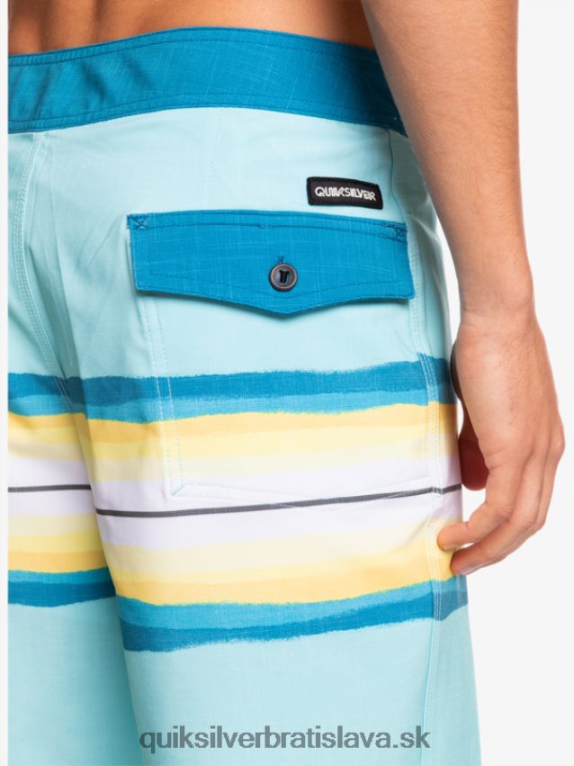 surfsilk živicový odtieň 19 boardshorts Quiksilver muži B80HXR1448 anjelská modrá