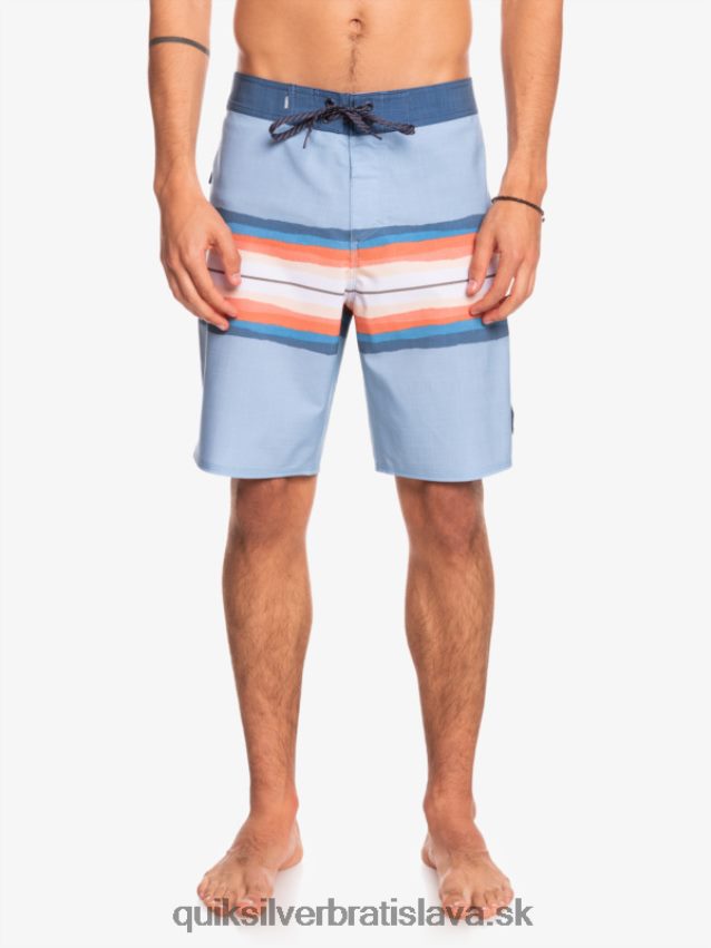 surfsilk živicový odtieň 19 boardshorts Quiksilver muži B80HXR1449 vyblednutý denim