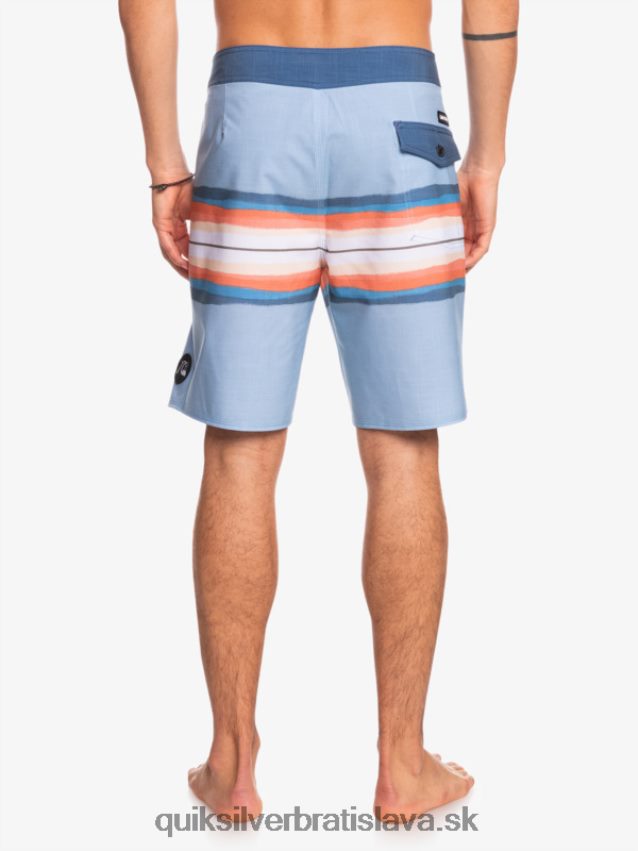 surfsilk živicový odtieň 19 boardshorts Quiksilver muži B80HXR1449 vyblednutý denim