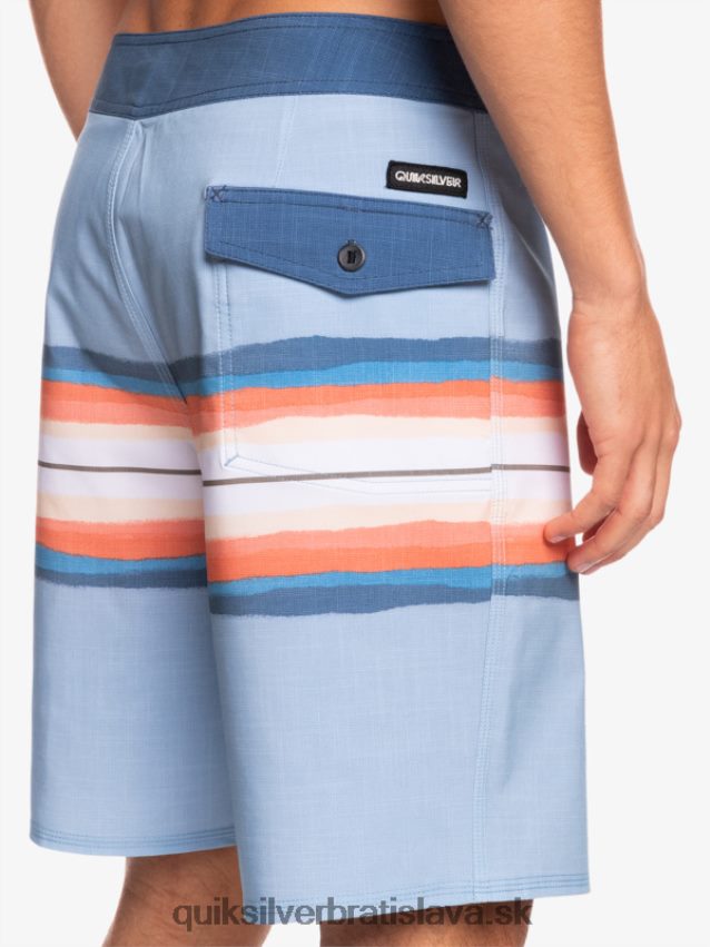 surfsilk živicový odtieň 19 boardshorts Quiksilver muži B80HXR1449 vyblednutý denim