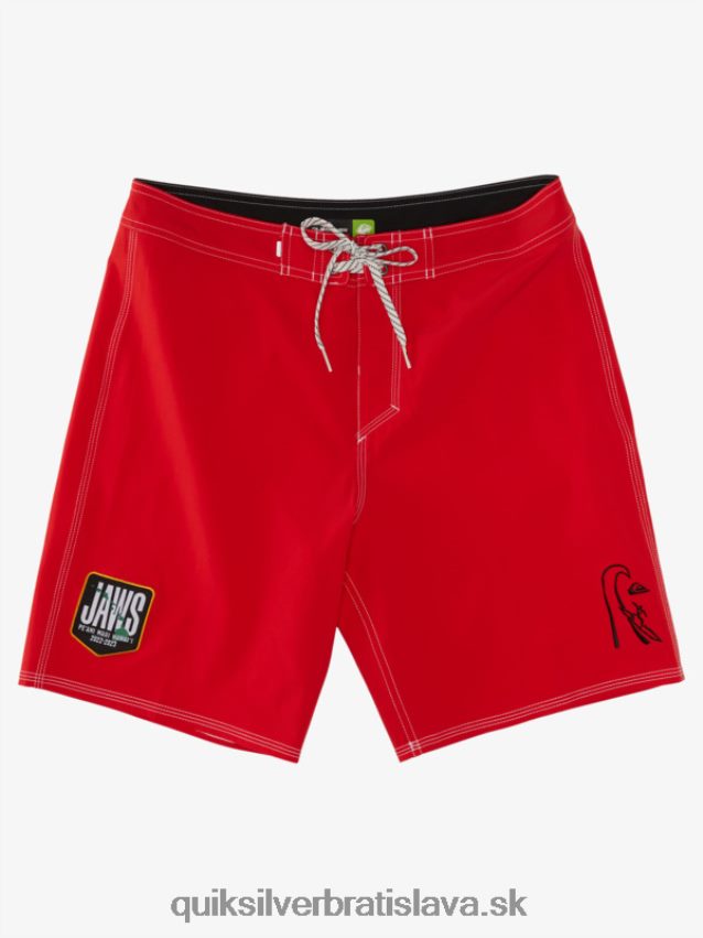 surfsilk jaws 19 boardshorts Quiksilver muži B80HXR1125 vysoko riziková červená